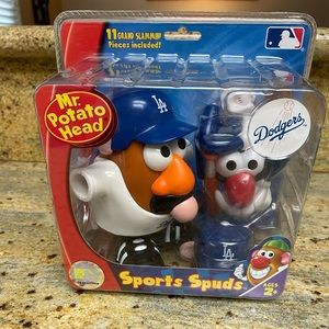 Dodgers MLB licensed Mr.Potato Head Sports Spuds. NIP. Hasbro (2007).